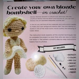 Crochet Marilyn Doll Kit